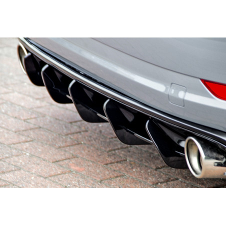 Kit pinne posteriori per diffusore VW Jetta 7  GLI (Cod. IN-INE-280045EGLIRT-ABS)