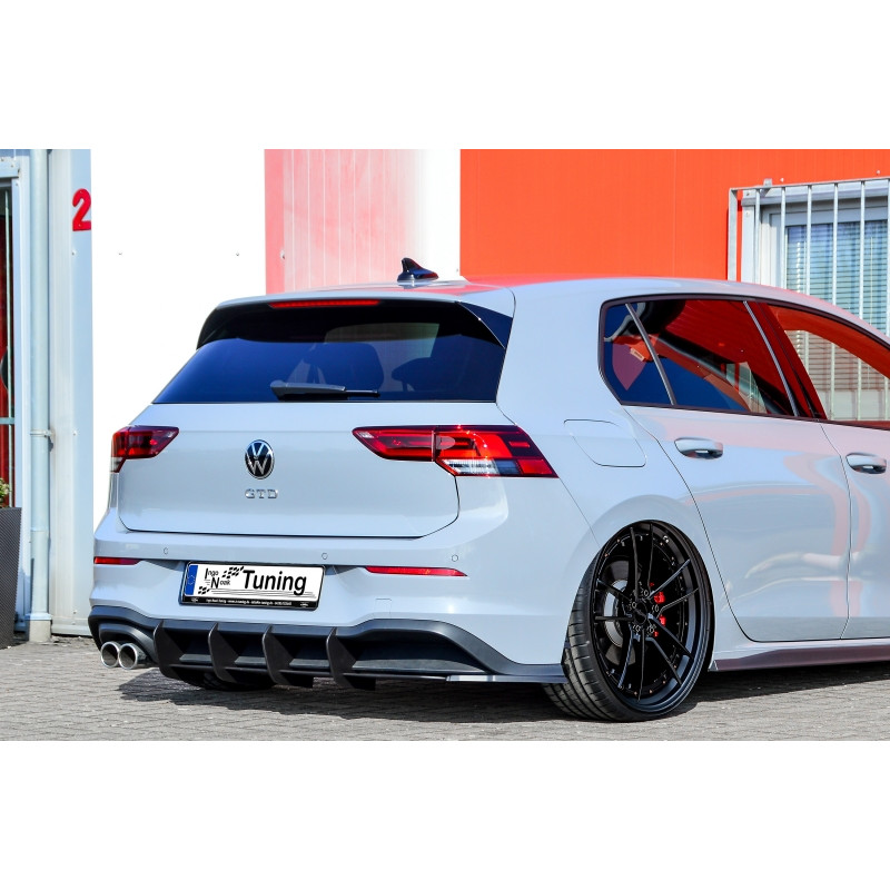 Kit pinne posteriori per diffusore incl. sottoparuarti posteriori angolari VW Golf 8 GTD ( CD1) (Cod
