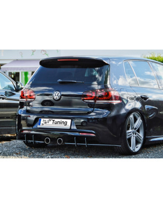 Sottoparaurti posteriore race look con flaps VW Golf 6R Typ 1K (Cod. IN-INE-280045RRT-ABS)