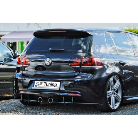 Sottoparaurti posteriore race look con flaps VW Golf 6R Typ 1K (Cod. IN-INE-280045RRT-ABS)