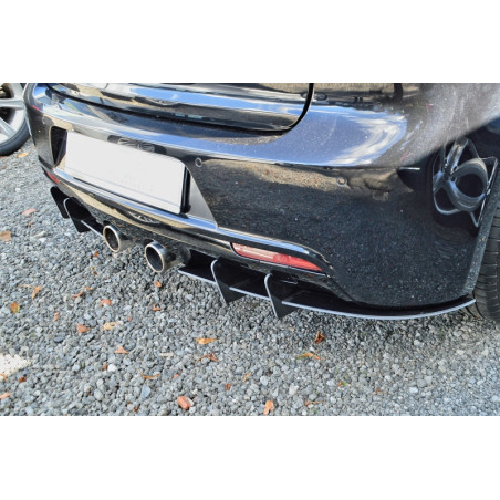 Sottoparaurti posteriore race look con flaps VW Golf 6R Typ 1K (Cod. IN-INE-280045RRT-ABS)