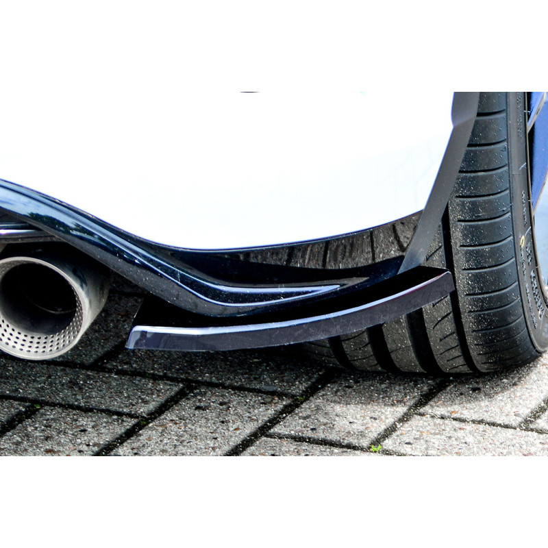 Set sottoparaurti laterali posteriori in abs VW T-Roc R    ( A1 ) (Cod. IN-INE-280045TTRL/R-ABS-C)