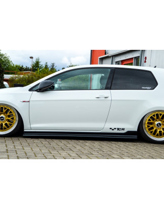 Set minigonne laterali Cup look VW Golf 7 GTI TCR (Cod. IN-INE-280050-7T-ABS-C)
