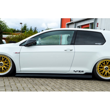 Set minigonne laterali Cup look VW Golf 7 GTI TCR (Cod. IN-INE-280050-7T-ABS-G)
