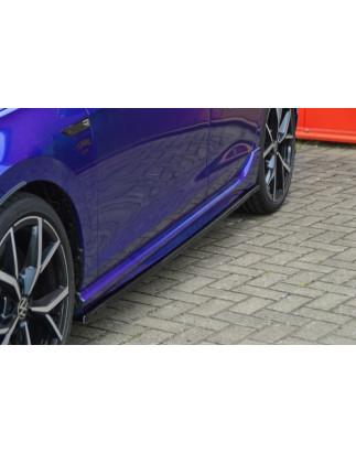 Set minigonne laterali Cup look VW Golf 8 R ( CD1) (Cod. IN-INE-280050B-8R-ABS-C)