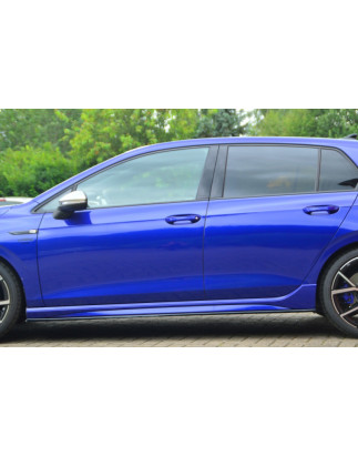 Set minigonne laterali Cup look VW Golf 8 R ( CD1) (Cod. IN-INE-280050B-8R-ABS-G)