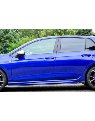 Minigonne im Cup 3Look con flaps laterali posteriori  VW Golf 8 R ( CD1) (Cod. IN-INE-280050B-8RWH-A