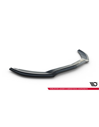 SPLITTER ANTERIORE V.1 Mercedes- Benz C Coupe AMG-Line C205  (Cod. M-ME-C-205-AMGLINE-C-FD1G)