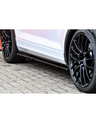 Set minigonne laterali Cup look VW T-Roc R    ( A1 ) (Cod. IN-INE-280050TTR-ABS)