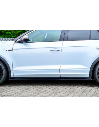 Set minigonne laterali Cup look VW T-Roc R    ( A1 ) (Cod. IN-INE-280050TTR-ABS)