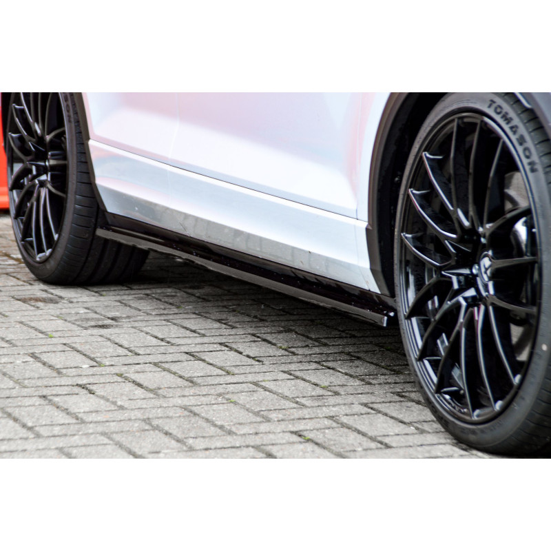 Set minigonne laterali Cup look VW T-Roc R    ( A1 ) (Cod. IN-INE-280050TTR-ABS-G)