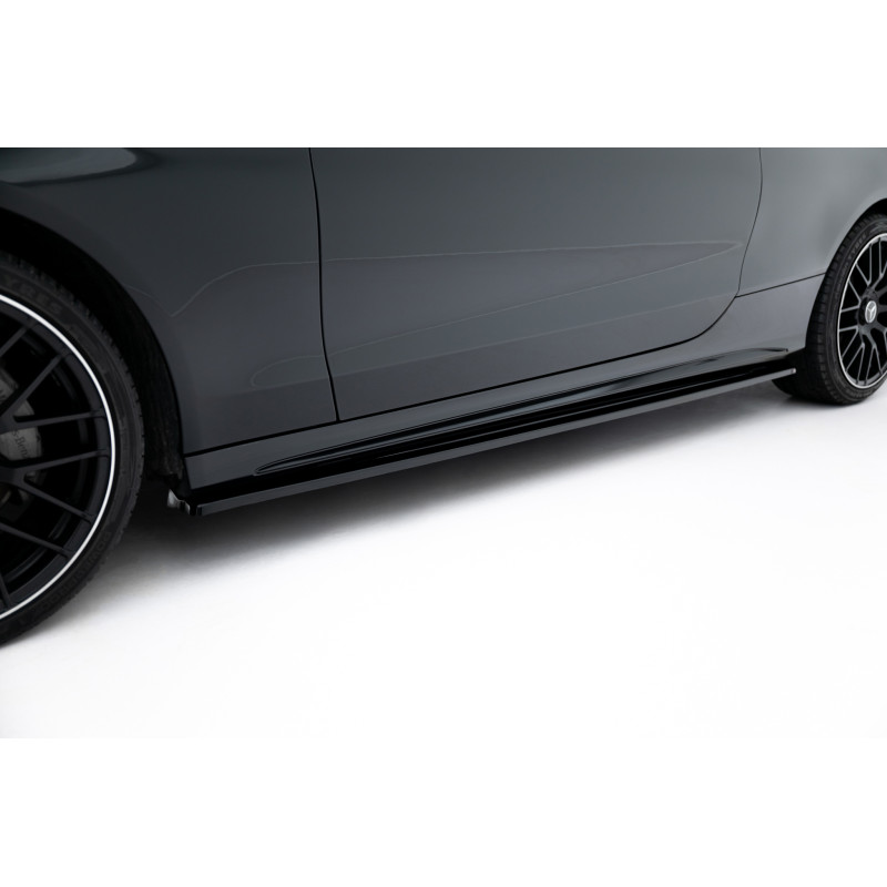 Diffusori minigonne Mercedes-Benz C Coupe AMG-Line C205 (Cod. M-ME-C-205-AMGLINE-C-SD1G)