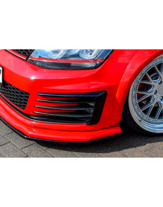 Nebelscheinwerfer Blenden  VW Golf 7 GTI + GTD Typ AU (Cod. IN-INE-280090B/7-ABS-C)