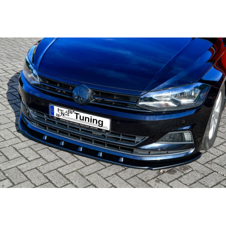 Spoiler paraurti anteriore in abs VW Polo 6  2G/AW (Cod. IN-INE-290031C-(2)ABS)