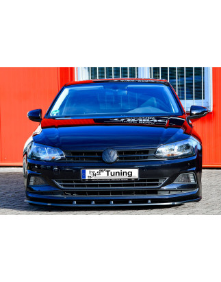 Spoiler paraurti anteriore in abs VW Polo 6  2G/AW (Cod. IN-INE-290031C-(2)ABS)