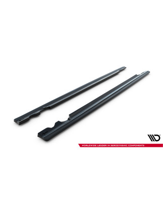 Diffusori minigonne Mercedes-Benz C Coupe AMG-Line C205 (Cod. M-ME-C-205-AMGLINE-C-SD1G)