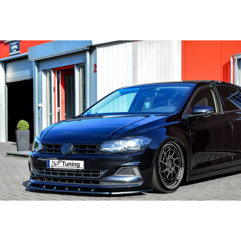 Spoiler paraurti anteriore in abs Polo 6  2G/AW (Cod. IN-INE-290031C-(2)ABS-C)