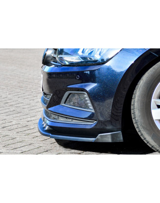 Spoiler paraurti anteriore in abs con flaps laterali WV Polo 6  2G/AW (Cod. IN-INE-290031C-(2W)ABS-G