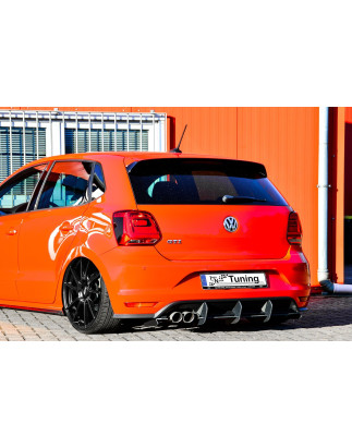 Sottoparaurti posteriore race look con flaps Polo 5 GTI 6C (Cod. IN-INE-290045BGTIRT-ABS)