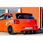 Sottoparaurti posteriore race look con flaps Polo 5 GTI 6C (Cod. IN-INE-290045BGTIRT-ABS)