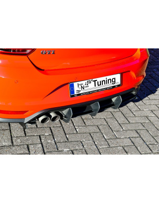 Sottoparaurti posteriore race look con flaps Polo 5 GTI 6C (Cod. IN-INE-290045BGTIRT-ABS)