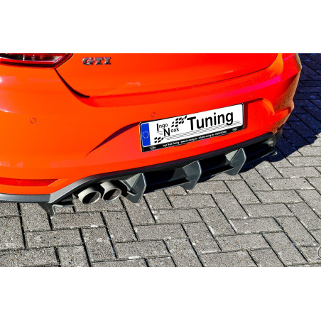 Sottoparaurti posteriore race look con flaps Polo 5 GTI 6C (Cod. IN-INE-290045BGTIRT-ABS)