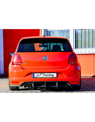 Sottoparaurti posteriore race look con flaps Polo 5 GTI 6C (Cod. IN-INE-290045BGTIRT-ABS)