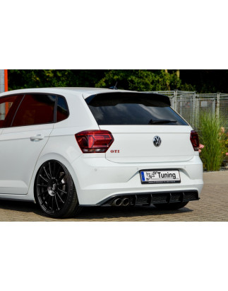 Sottoparaurti posteriore race look con flaps VW Polo 6 GTI 2G (AW) (Cod. IN-INE-290045CGTIRT-ABS)