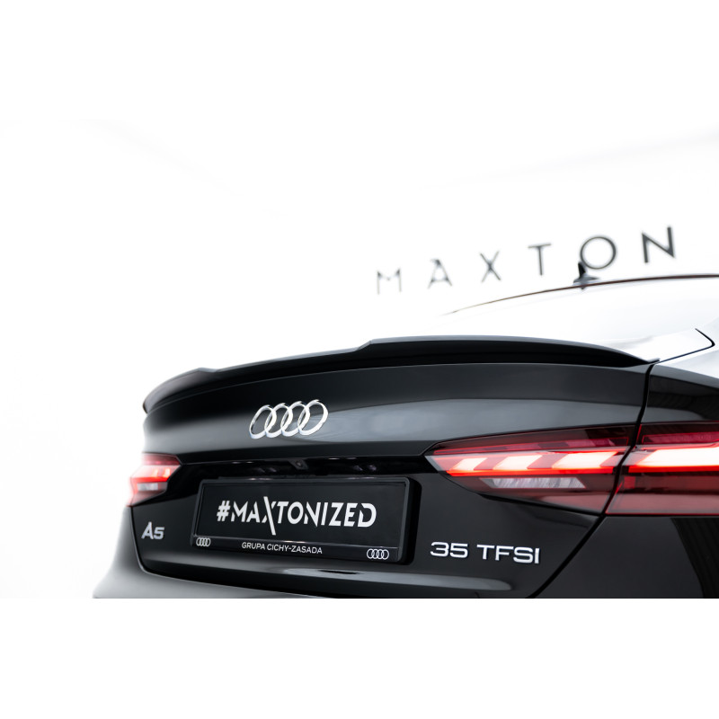 Spoiler Cap V.1 Audi A5 F5 Sportback (Cod. M-AU-A5-2-SLINE-SB-CAP1G)