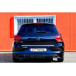 Sottoparaurti posteriore race look con flaps VW Polo 6  2G/AW (Cod. IN-INE-290045CRT-ABS)