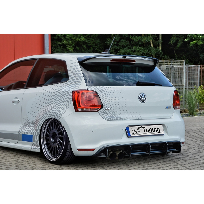 Sottoparaurti posteriore race look con flaps VW Polo WRC (Cod. IN-INE-290045WRCRT-ABS)