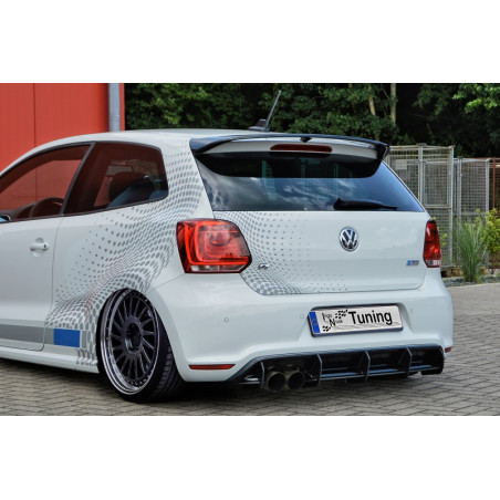 Sottoparaurti posteriore race look con flaps VW Polo WRC (Cod. IN-INE-290045WRCRT-ABS)