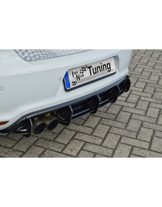 Sottoparaurti posteriore race look con flaps VW Polo WRC (Cod. IN-INE-290045WRCRT-ABS)