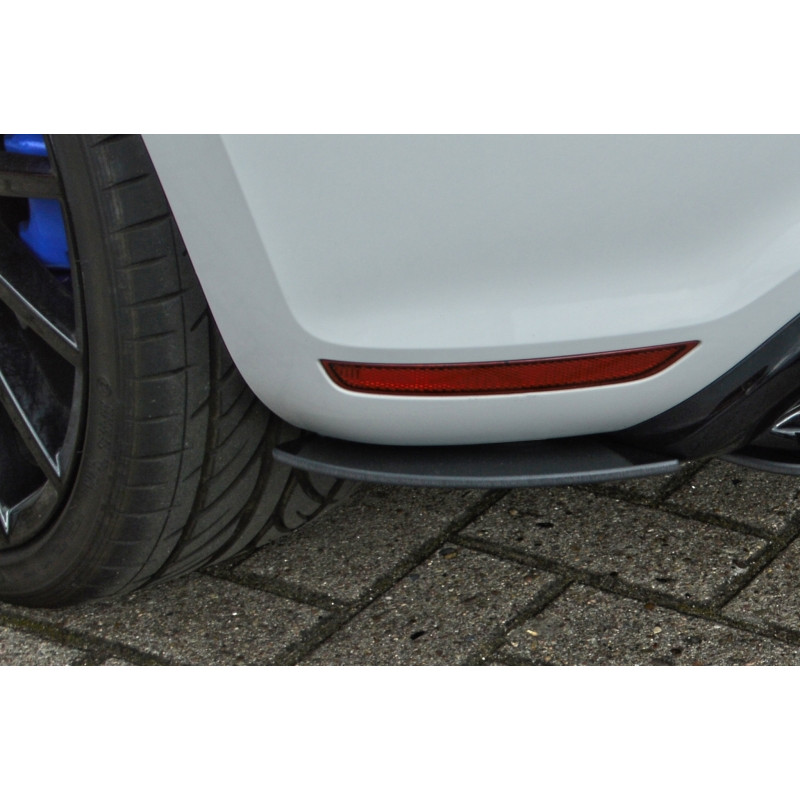 Sottoparaurti posteriore  Flaps 2 pezzi   Polo WRC (Cod. IN-INE-290045WRCRTL/R-ABS-C)