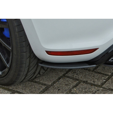 Sottoparaurti posteriore  Flaps 2 pezzi   Polo WRC (Cod. IN-INE-290045WRCRTL/R-ABS-G)