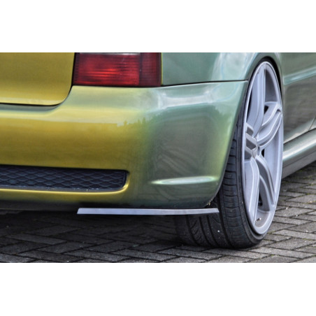 Set sottoparaurti laterali posteriori in abs Audi RS4 B5 (Cod. IN-INE-300045RSL/R-ABS-C)