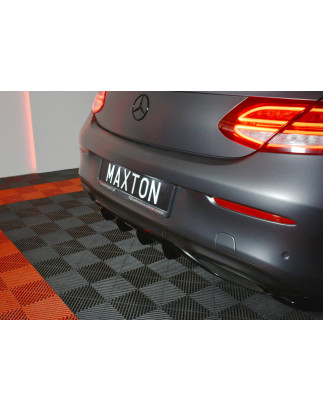 Sottoparaurti posteriore MERCEDES- BENZ C-CLASS W205 COUPE AMG-LINE (Cod. M-ME-C-205-AMGLINE-C-RS1G)