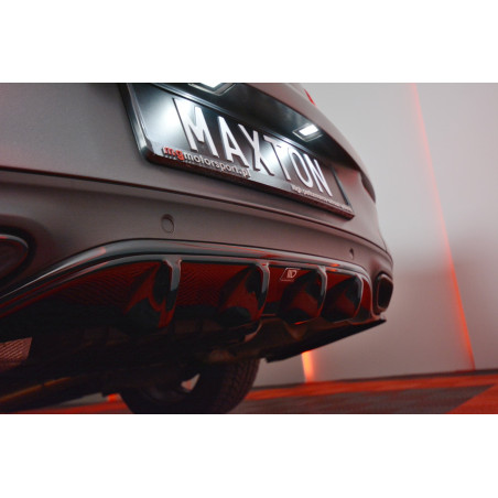 Sottoparaurti posteriore MERCEDES- BENZ C-CLASS W205 COUPE AMG-LINE (Cod. M-ME-C-205-AMGLINE-C-RS1G)