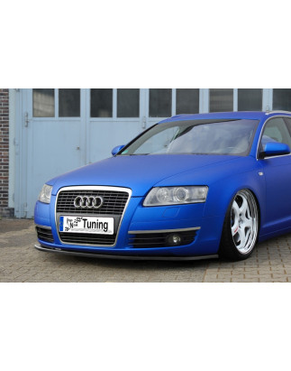 Spoiler paraurti anteriore in abs Audi A6 4F  (Cod. IN-INE-340031C-ABS-C)