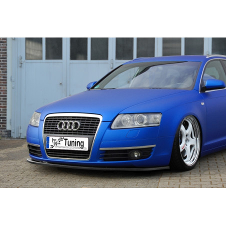 Spoiler paraurti anteriore in abs Audi A6 4F  (Cod. IN-INE-340031C-ABS-G)