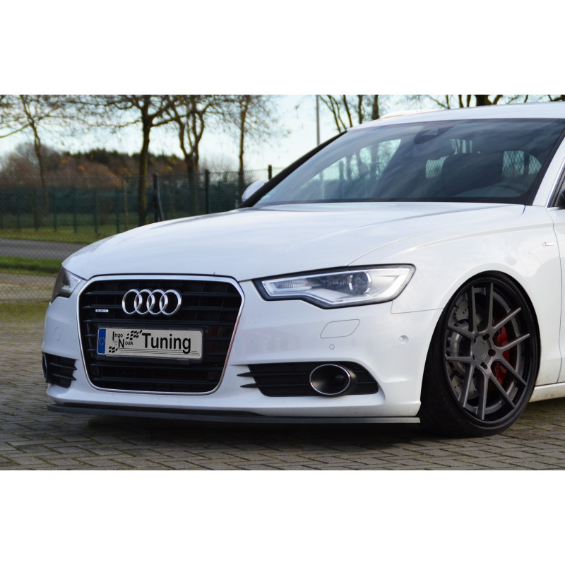 Spoiler paraurti anteriore in abs Audi A6 4G C7 (Cod. IN-INE-340031D-ABS-G)