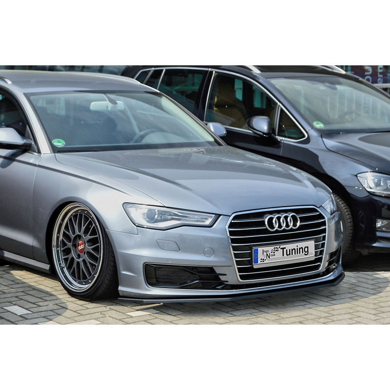 Spoiler paraurti anteriore in abs Audi A6  (Cod. IN-INE-340031D-ABS(F))
