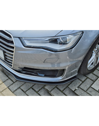 Spoiler paraurti anteriore in abs Audi A6  (Cod. IN-INE-340031D-ABS(F))