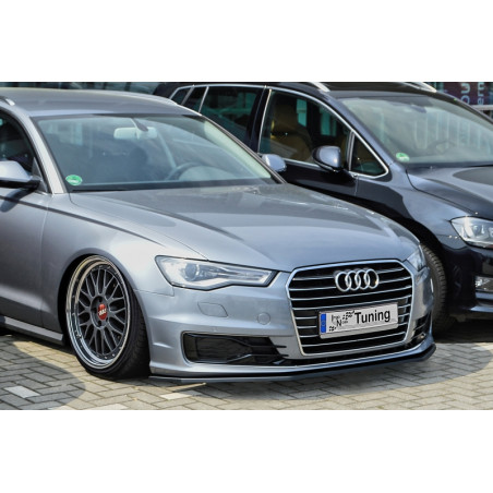 Spoiler paraurti anteriore in abs Audi A6  (Cod. IN-INE-340031D-ABS(F)-G)