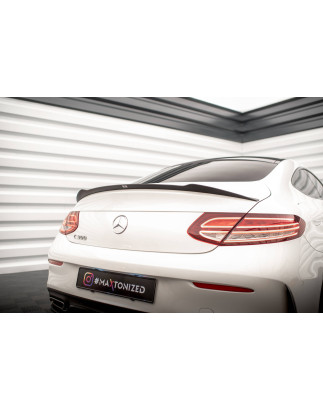 Spoiler Cap Mercedes- Benz C Coupe AMG-Line C205 Facelift (Cod. M-ME-C-205-AMGLINE-C-CAP1G)