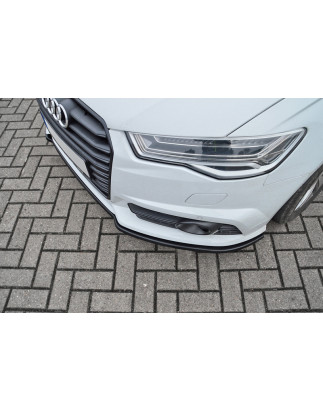 Spoiler paraurti anteriore in abs Audi A6 + S6 4G C7 (Cod. IN-INE-340031DV-ABS-C)