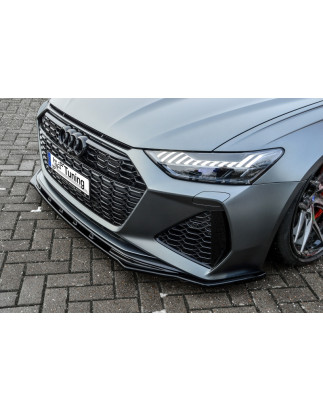 Spoiler paraurti anteriore in abs Audi RS6  Typ C8 4K (Cod. IN-INE-340031ERS-ABS)