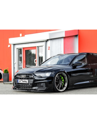 Spoiler paraurti anteriore in abs Audi A6 + S6 Typ C8 4K (Cod. IN-INE-340031ES-ABS-G)