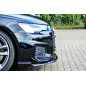 Spoiler paraurti anteriore in abs con flaps laterali Audi A6 + S6 Typ C8 4K (Cod. IN-INE-340031ESW-A