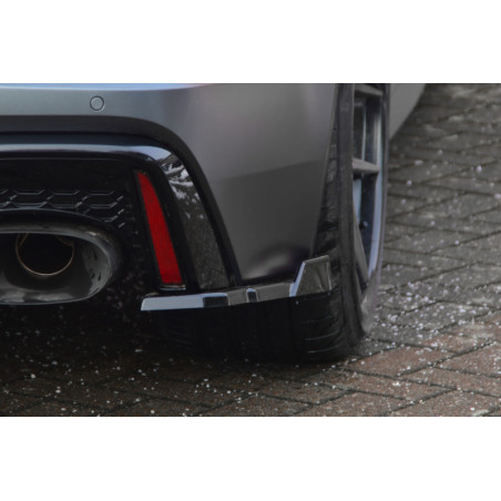 Sottoparaurti laterali posteriori con flaps laterali Audi RS6  Typ C8 4K (Cod. IN-INE-340045ERSL/R-A